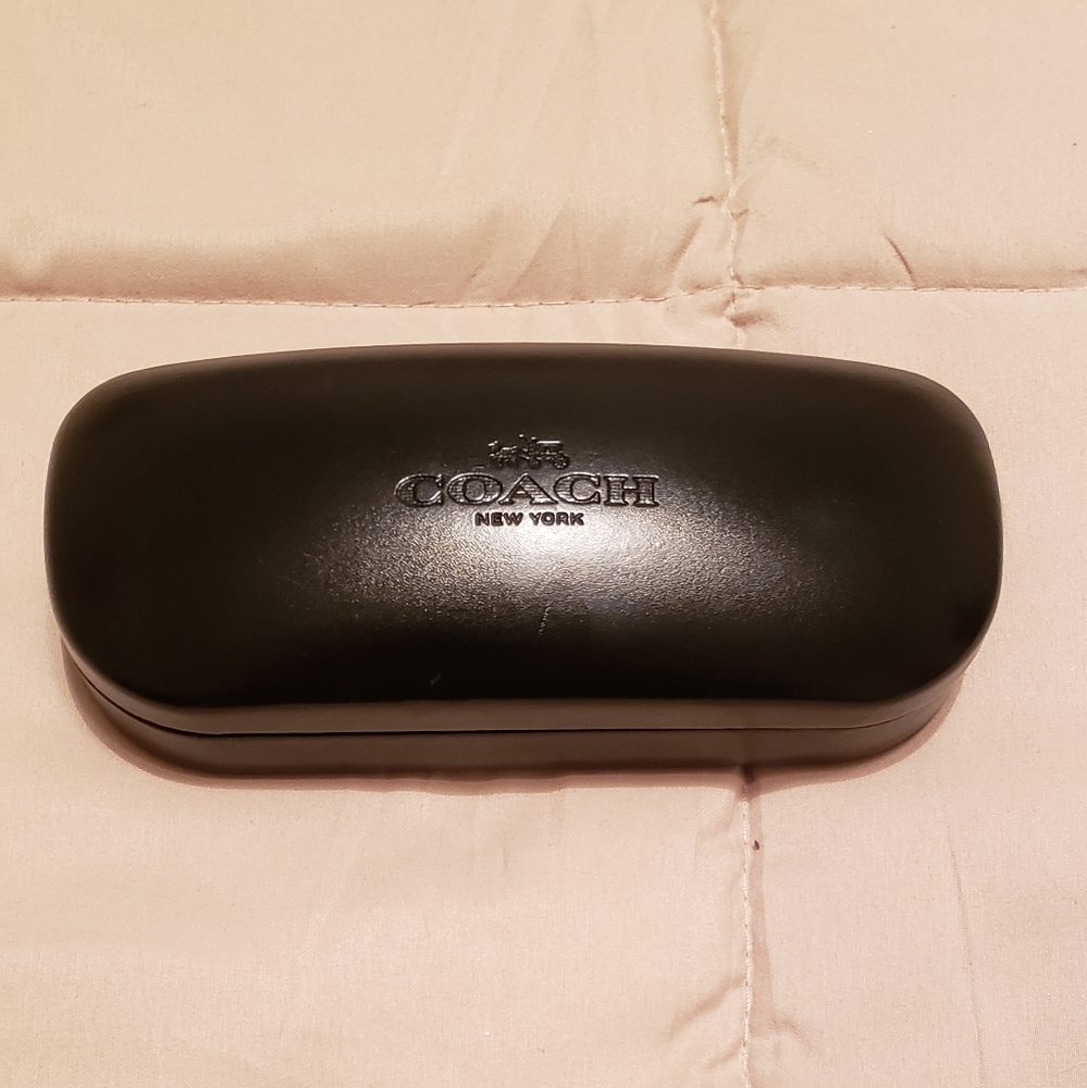 Coach Black Glasses Case